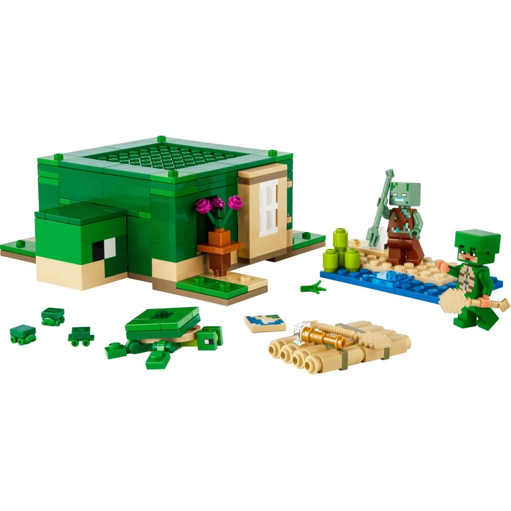 LEGO Minecraft 21254 House The Turtle Beach House Set