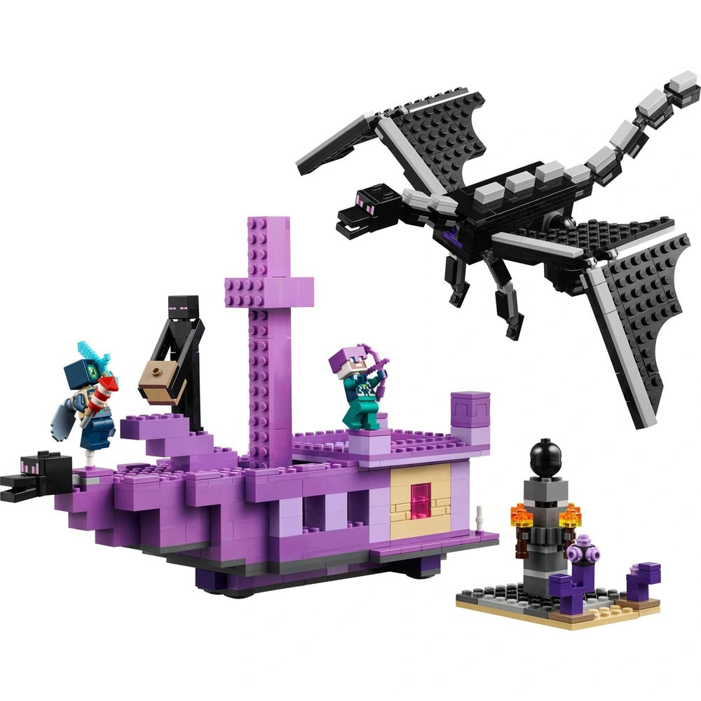 LEGO Minecraft 21264 World The Ender Dragon and End Ship Set