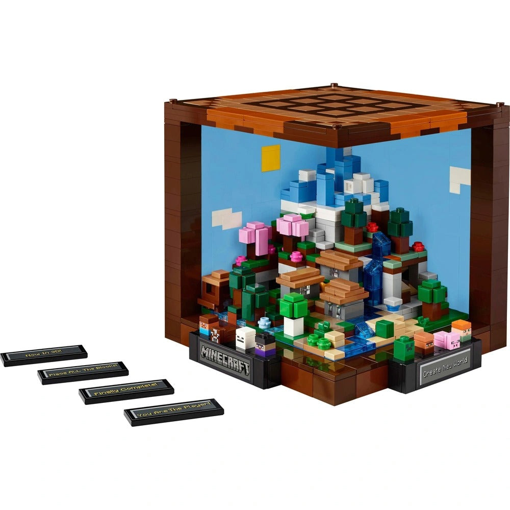 LEGO Minecraft 21265 The Crafting Table Set for Adults