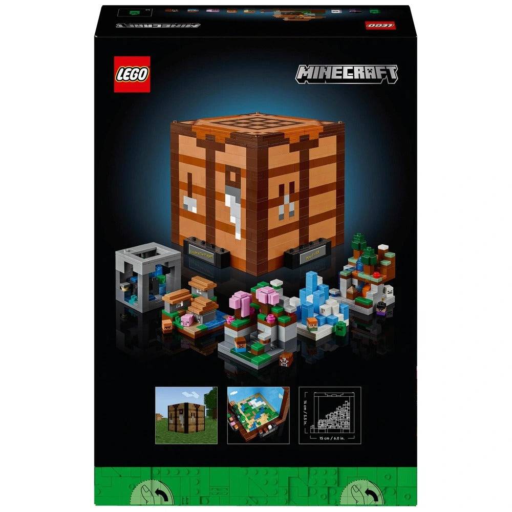 LEGO Minecraft 21265 The Crafting Table Set for Adults