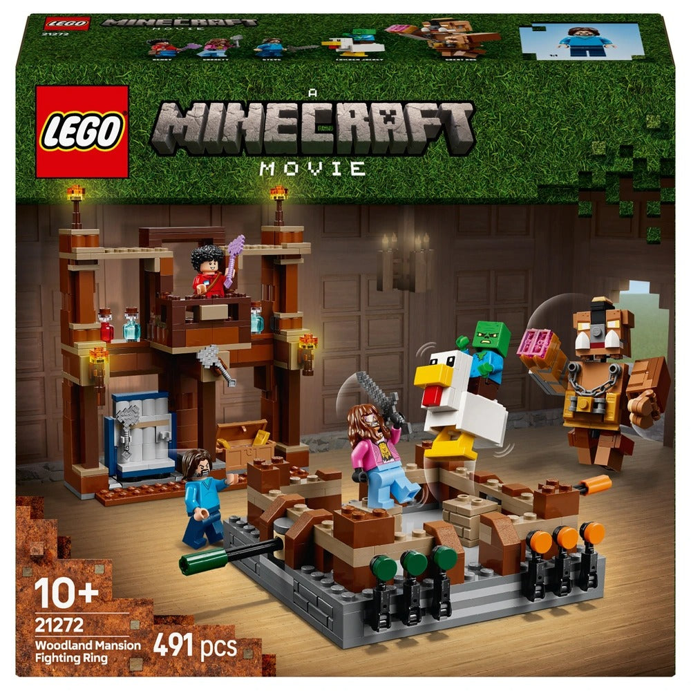 LEGO Minecraft 21272 Woodland Mansion Fighting Ring Set