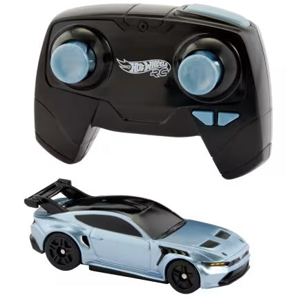 Hot Wheels RC 1:64 Scale Ford Mustang Gtd, Battery-Powered Remote-Control Toy Car
