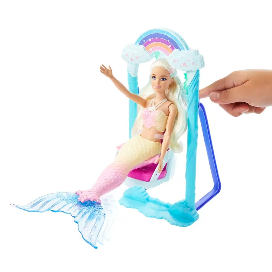 Mermaid Barbie Dolls And Mermaid Chelsea Doll With Sticker Sheet