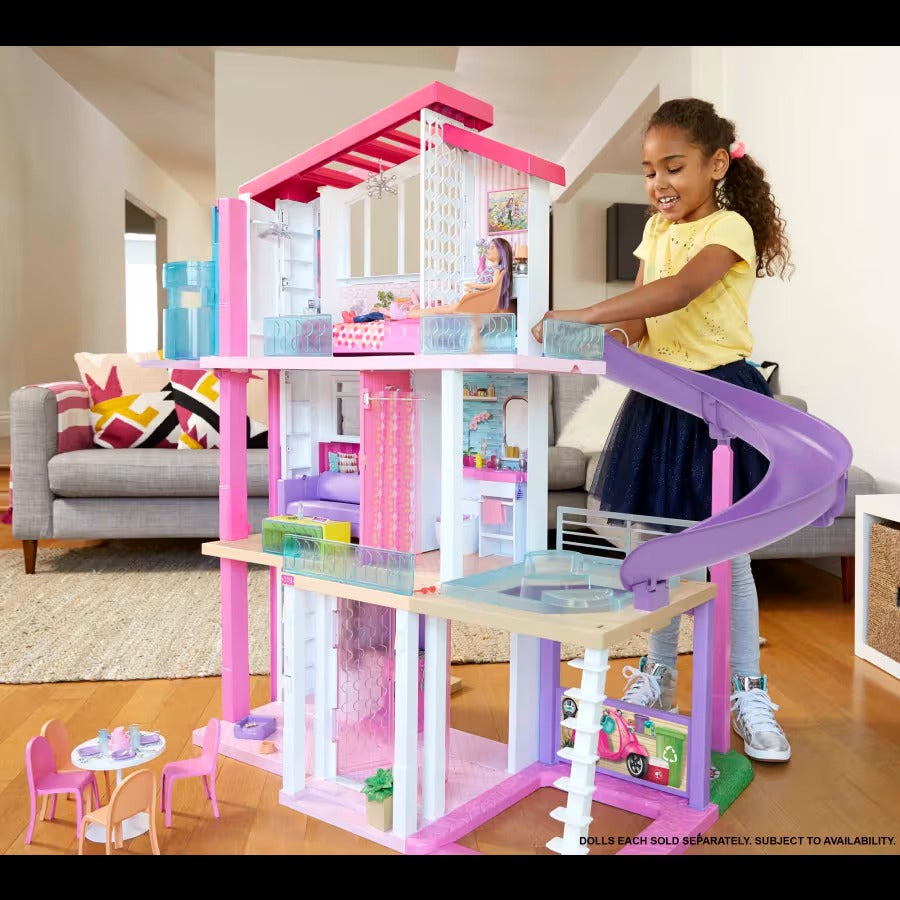 Barbie Dreamhouse Doll House With 70 Accessories And Accessible Elevator